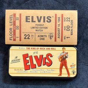 Fossil Elvis Limited Edition Watch Box